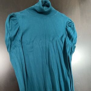 Turquoise sweater turtleneck